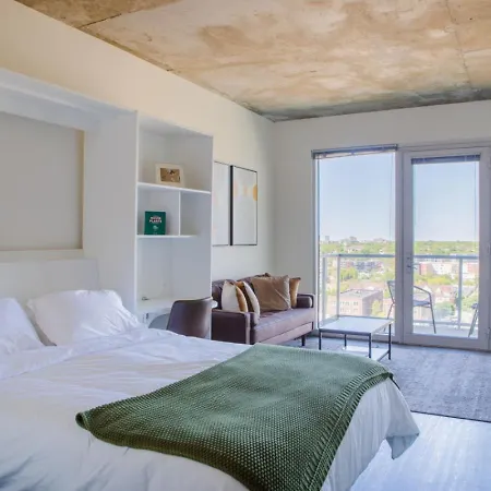 Flexhome East Side Studio Ur13 - Near Brady St With Gym And Balcony